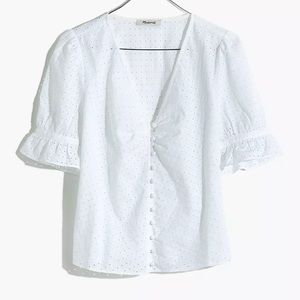 Madewell Eyelet Daylight Top